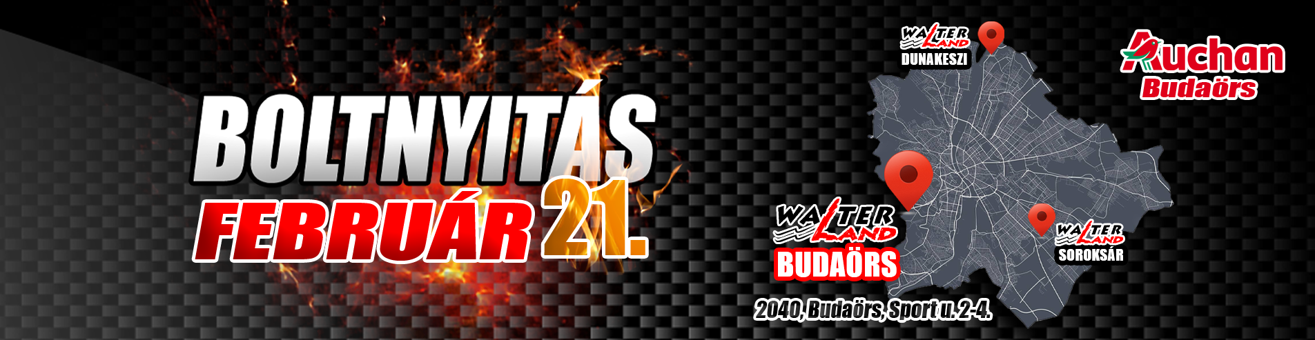 BOLTNYITÁS - BUDAÖRS BOLTNYITÁS - BUDAÖRS