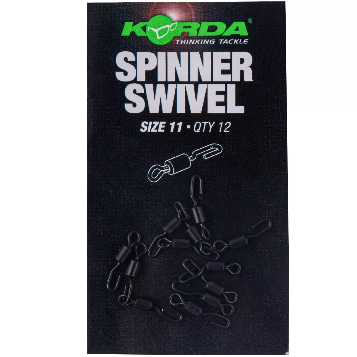 KORDA SPINNER SWIVEL SIZE 11