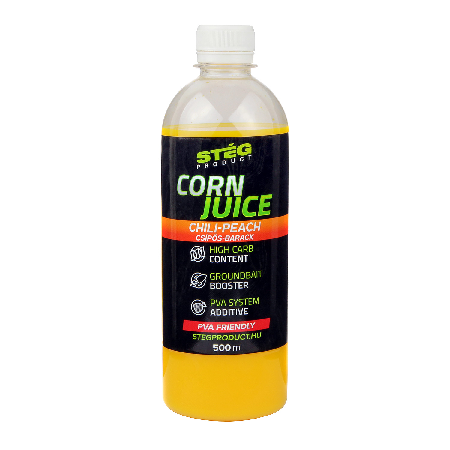 STÉG CORN JUICE 500ML CHILI-PEACH