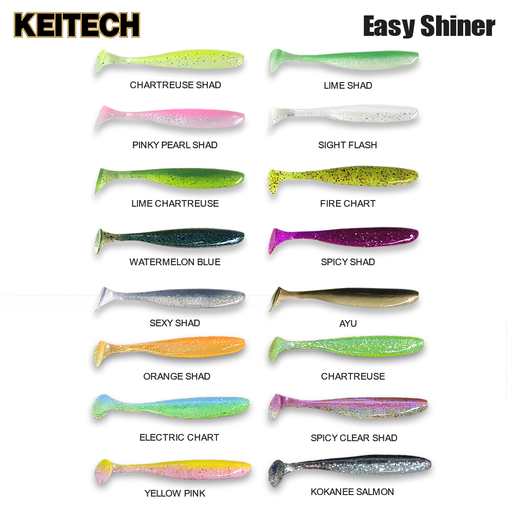 KEITECH EASY SHINER 5" YELLOW PINK