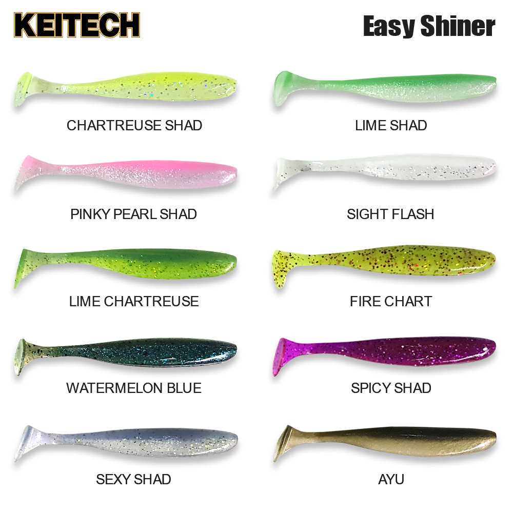 KEITECH EASY SHINER 2" CHARTREUSE