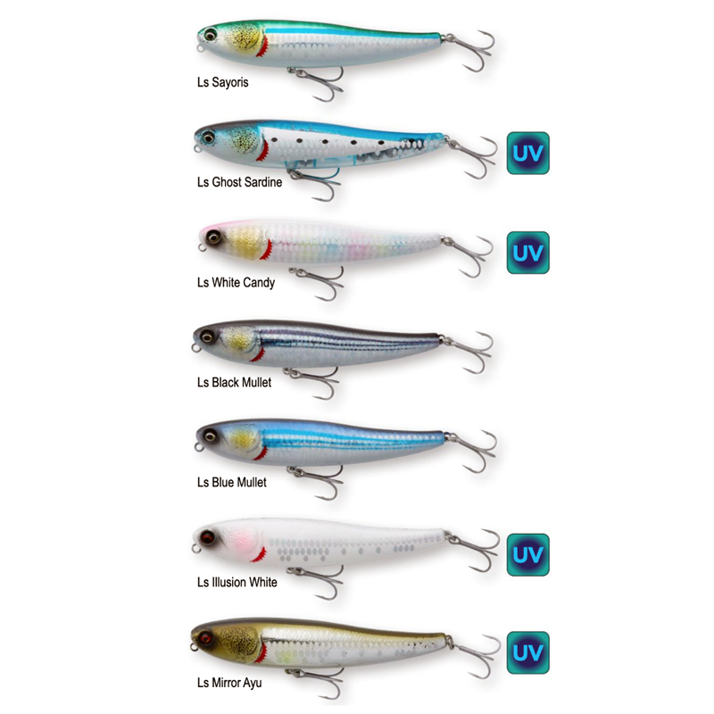 SAVAGE GEAR BULLET MULLET 11,2CM 23,5G F LS GHOST SARDINE