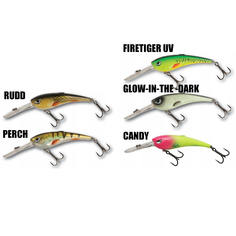 MADCAT CATDIVER 11CM 32G FLOATING FIRETIGER UV