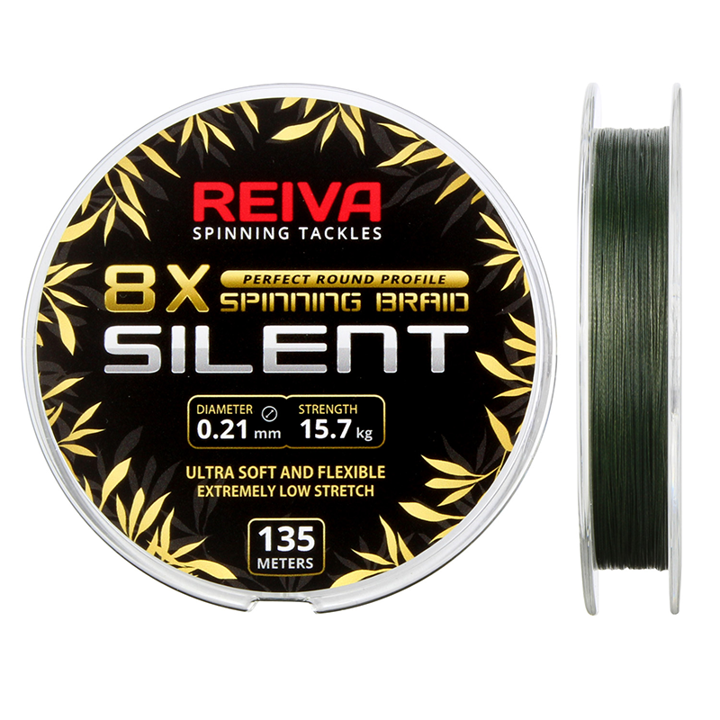 REIVA SILENT 135M CAMOU GREEN 0,23MM