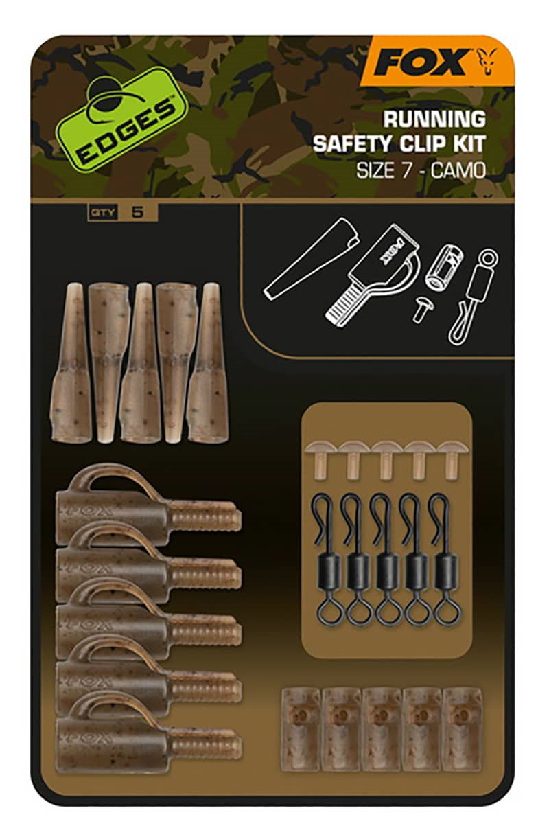 FOX EDGES RUNNING SAFETY CLIP KIT CAMO 7