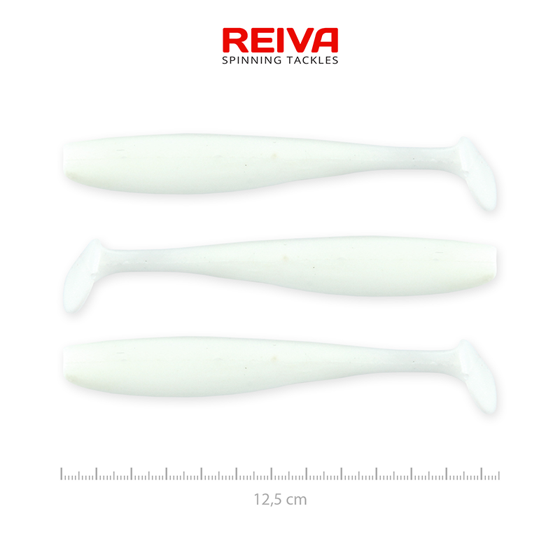 REIVA ZANDER FLASH SHAD 12,5 CM FEHÉR