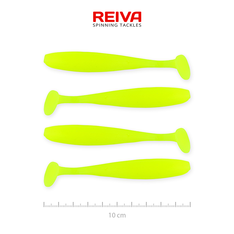 REIVA ZANDER FLASH SHAD 10 CM FLUO SÁRGA