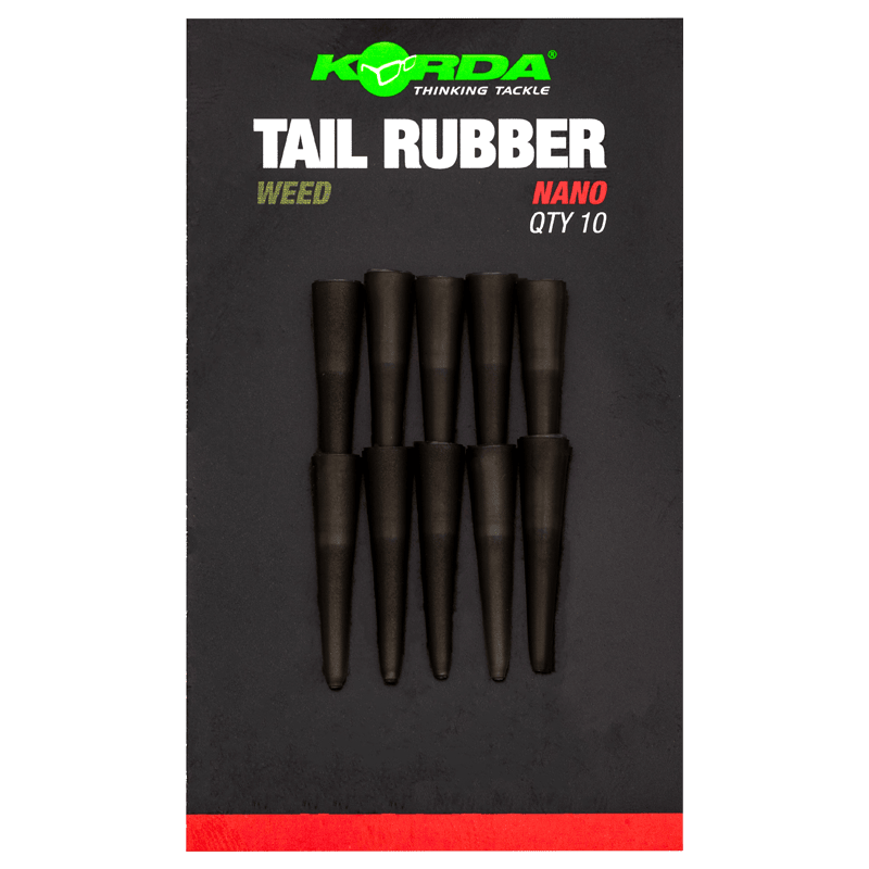 KORDA TAIL RUBBER NANO - WEED