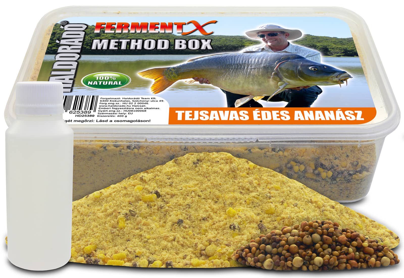 HALDORÁDÓ FERMENTX METHOD BOX - TEJSAVAS ÉDES ANANÁSZ