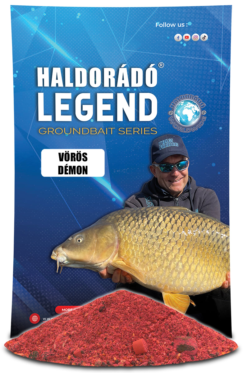 HALDORÁDÓ LEGEND GROUNDBAIT - VÖRÖS DÉMON