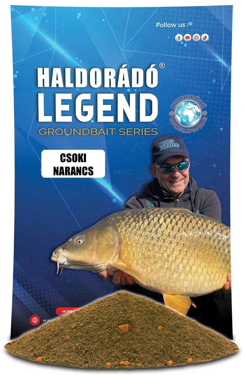 HALDORÁDÓ LEGEND GROUNDBAIT - CSOKI NARANCS