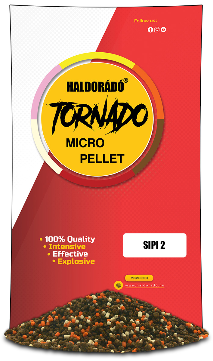 HALDORÁDÓ TORNADO MICRO PELLET - SIPI 2