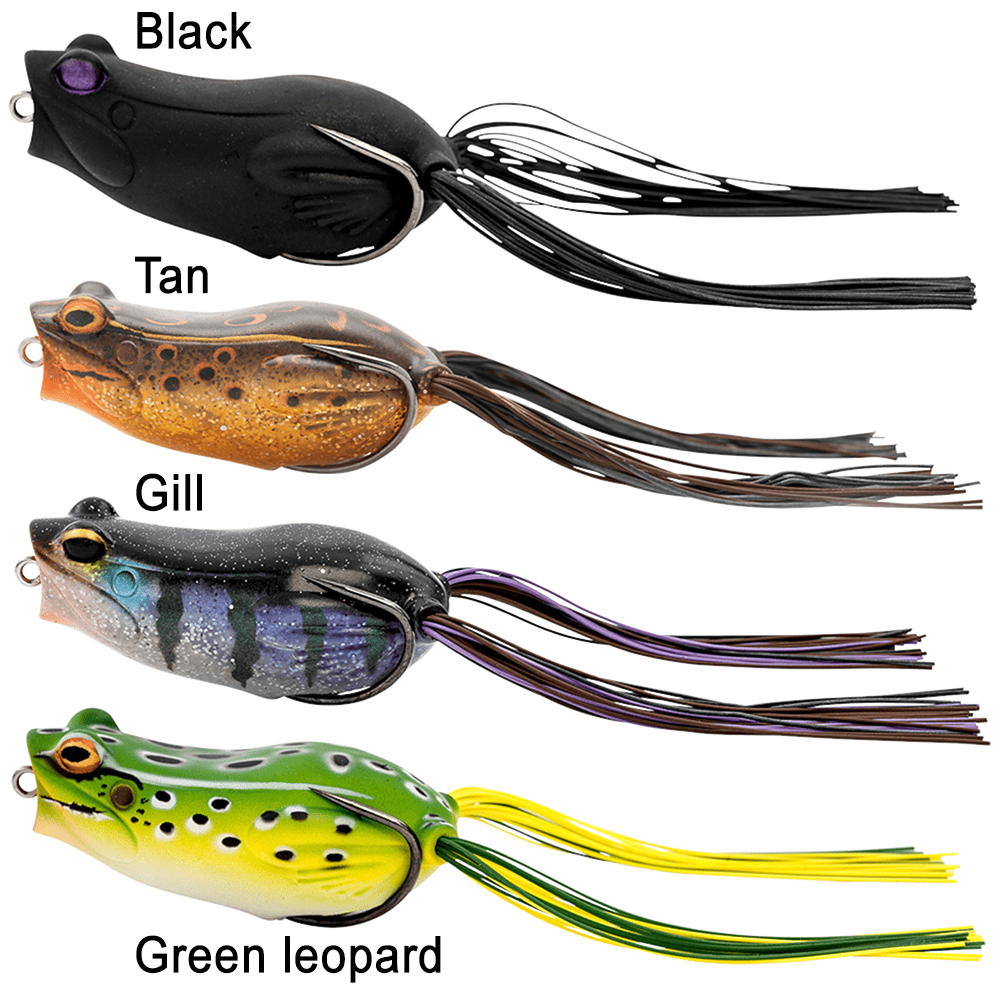 SAVAGE GEAR HOP POPPER FROG 5,5CM 15G FLOATING GREEN LEOPARD