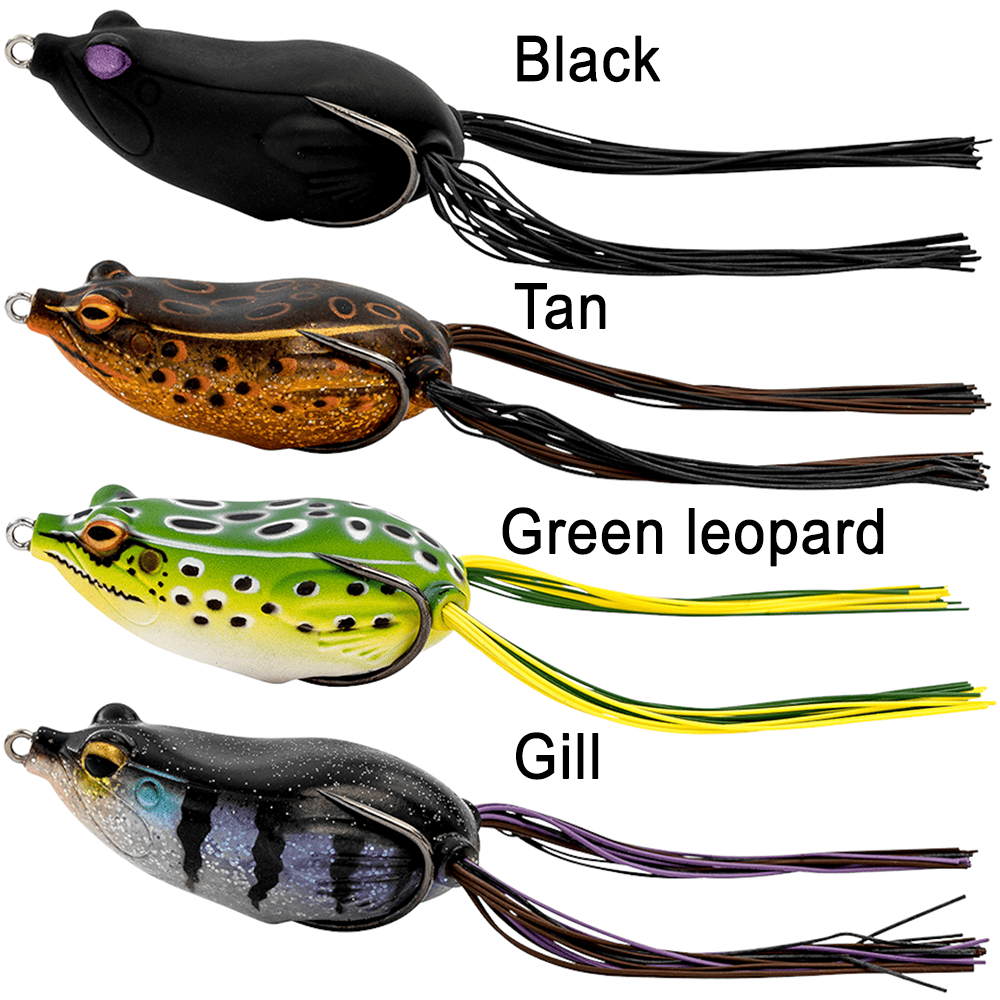 SAVAGE GEAR HOP WALKER FROG 5,5CM 15G FLOATING GREEN LEOPARD