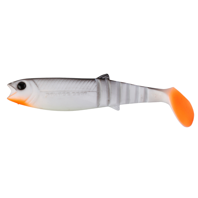 SAVAGE GEAR CANNIBAL SHAD 6,8CM WHITE & BLACK