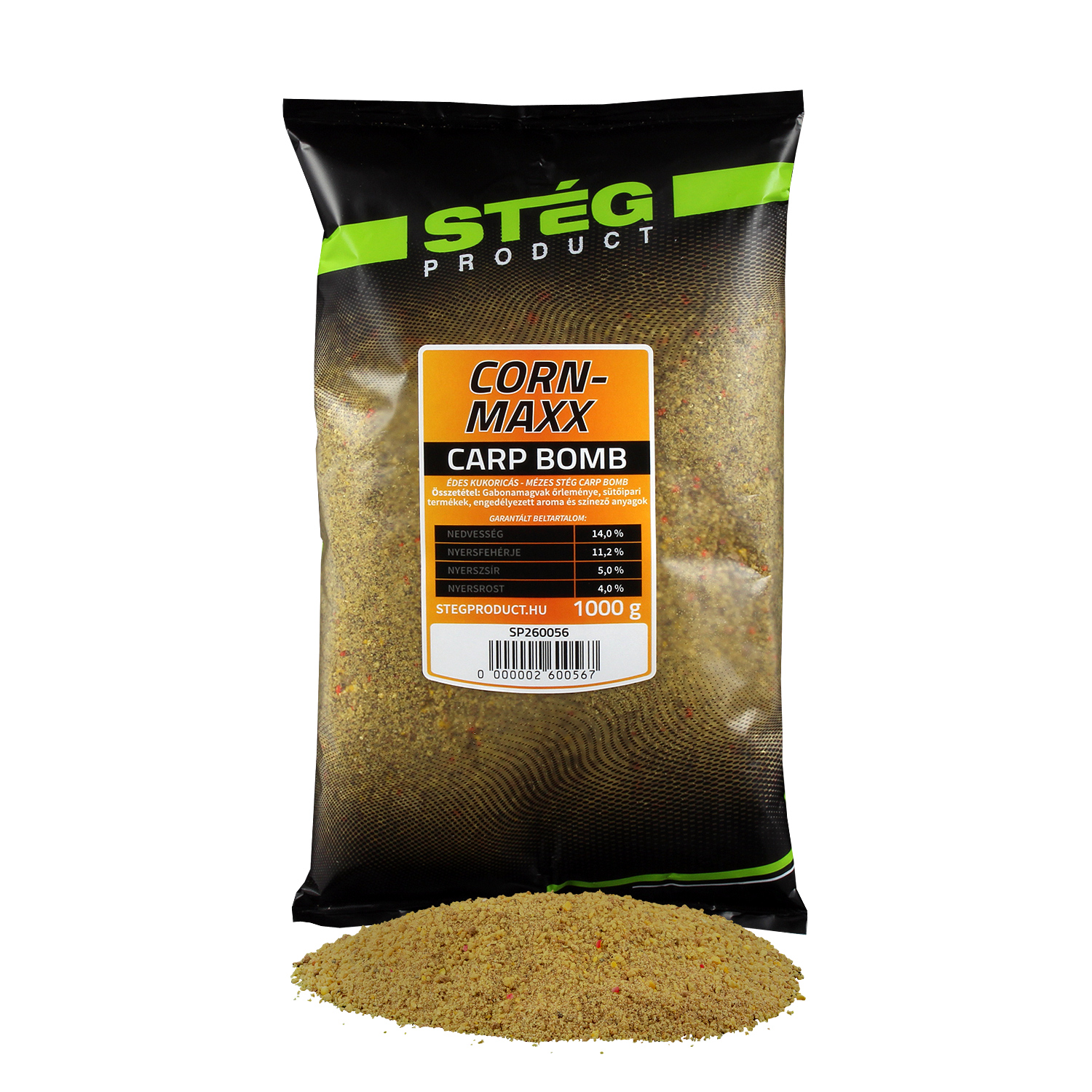 STÉG CARP BOMB - CORNMAXX 1KG