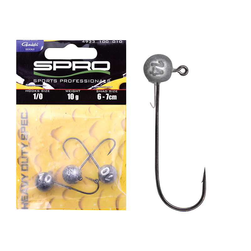 SPRO JIGHEAD BLACK 5/0 18GR