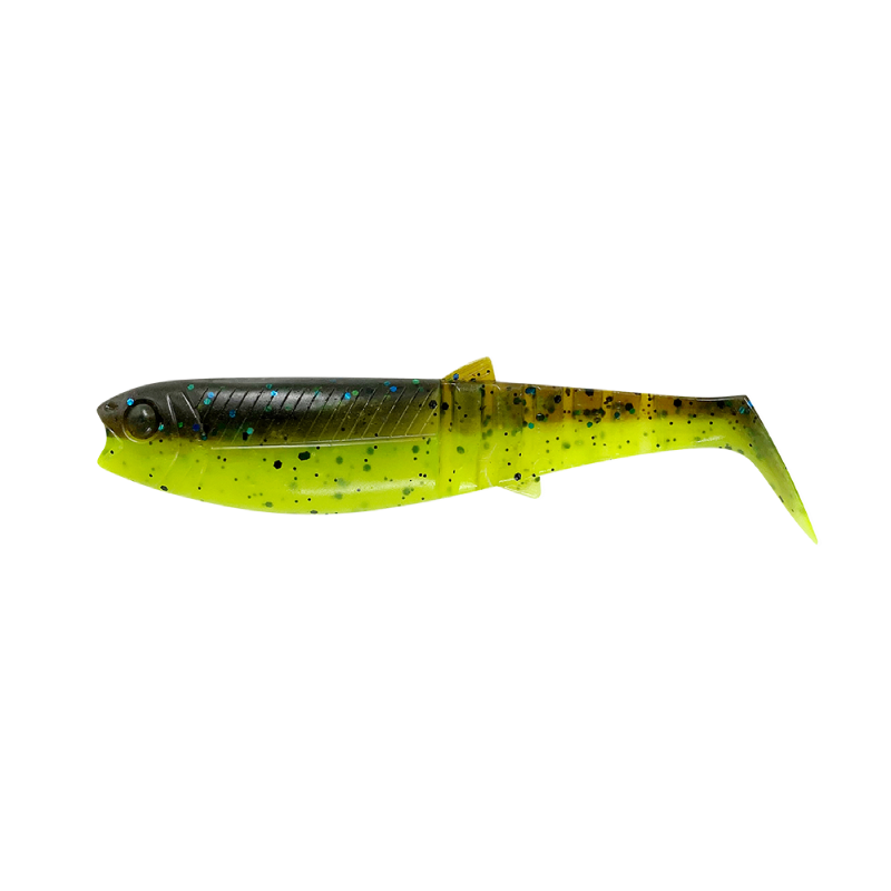 SAVAGE GEAR CANNIBAL SHAD 12,5CM CHARTREUSE PUMPKIN