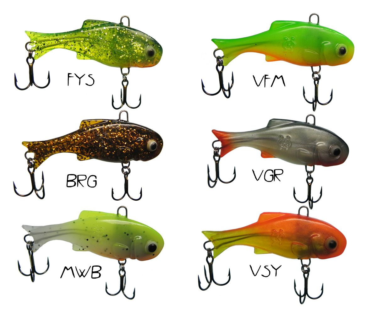 ORKA VIBRA LURES VSY 36GR