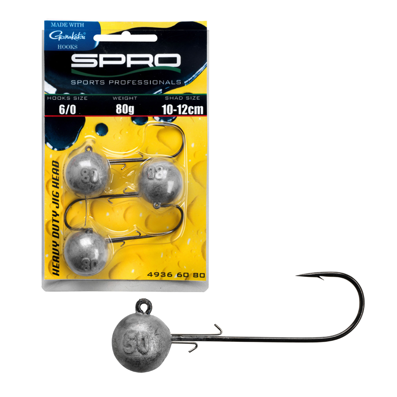 SPRO HD JIGHEAD 6/0 30GR