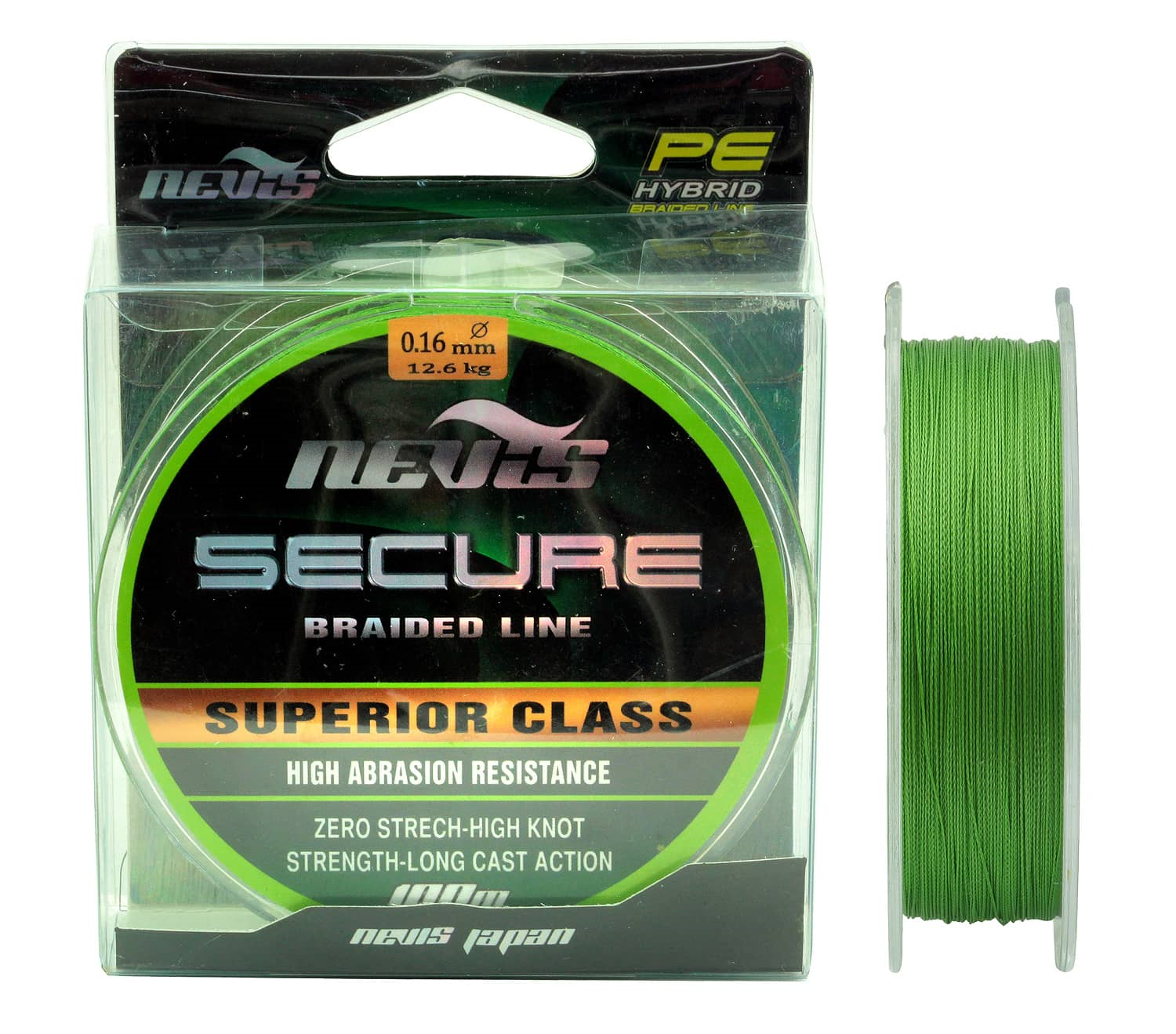 NEVIS SECURE BRAIDED 100M 0,07MM