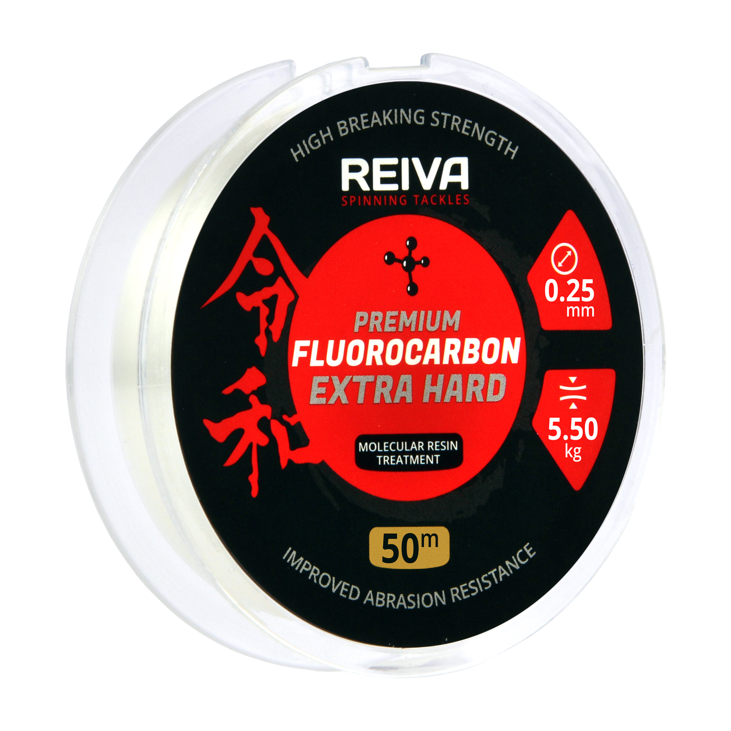 REIVA FLUOROCARBON 25M/0.45MM