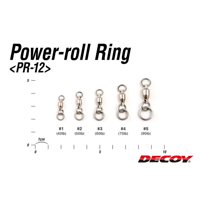 DECOY FORGÓ PR-12 POWERROLL RING 2 50lbs