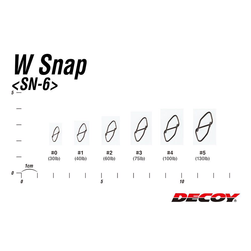 DECOY KAPOCS SN-6 W SNAP 0 30lbs