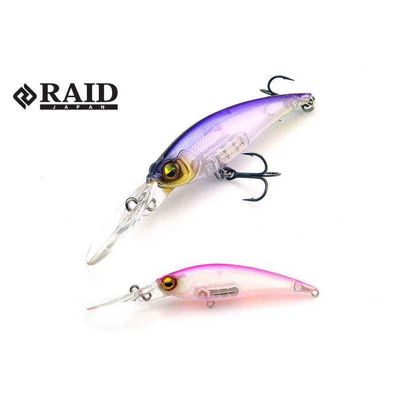 RAID LEVEL SHAD SPRINTER 68MR 68mm 5.9gr 007 Skeleton Candy