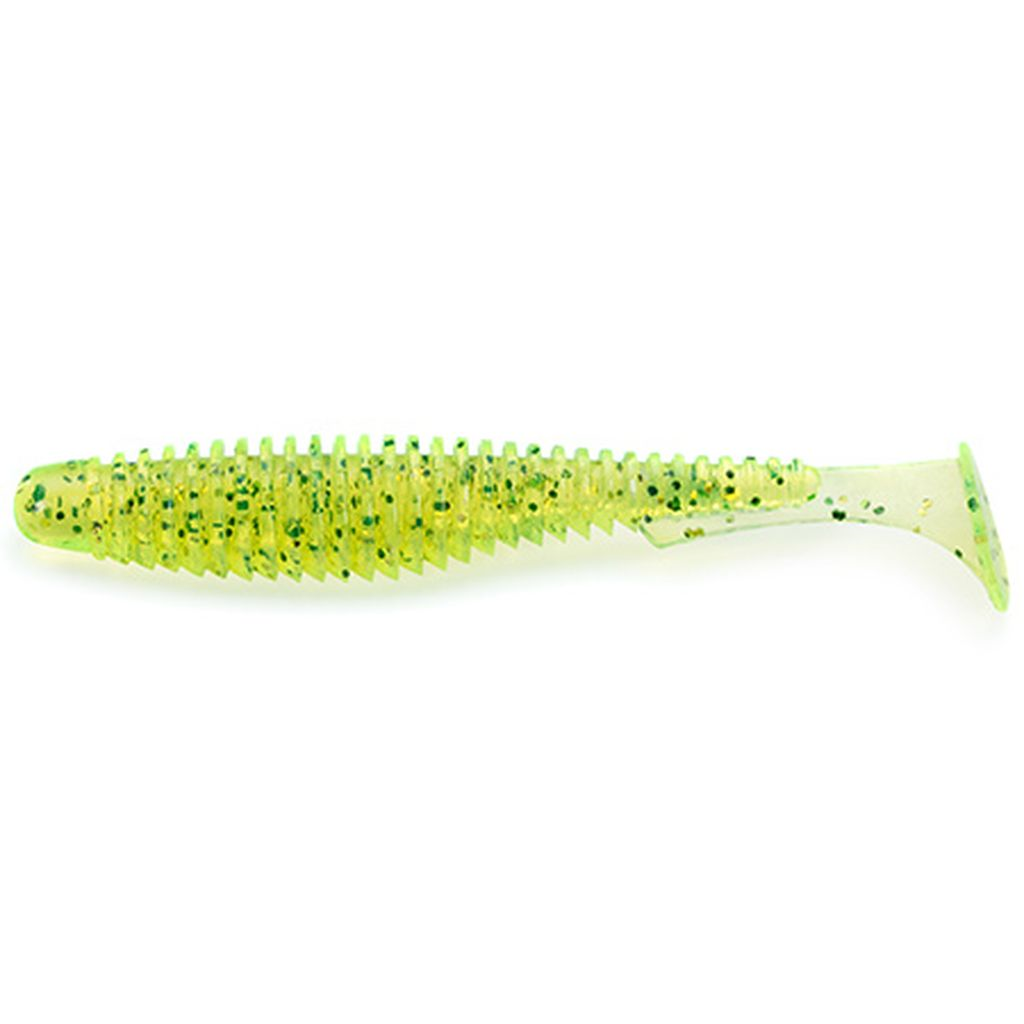 FISHUP U-SHAD 2" FLO CHARTREUSE/ GREEN