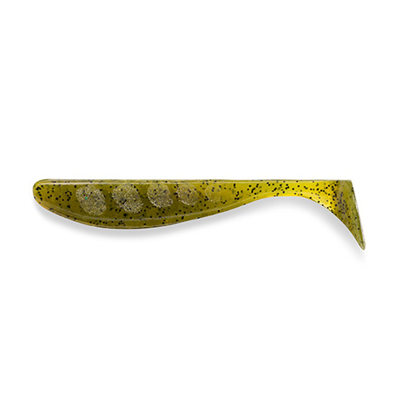 FISHUP WIZZLE SHAD 3" GREEN PUMPKIN SEED