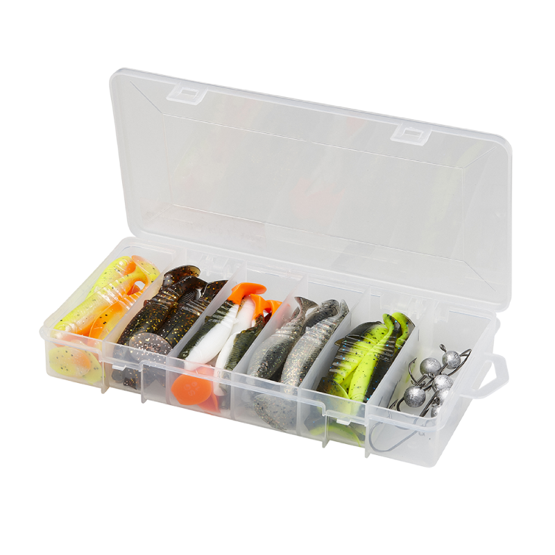 SAVAGE GEAR CANNIBAL SHAD KIT 8-10CM MIXED 36PCS