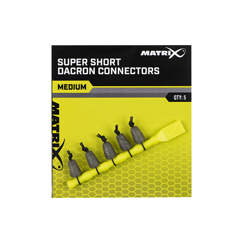 FOX MATRIX SUPER SHORT DACRON CONNECTOR - MEDIUM