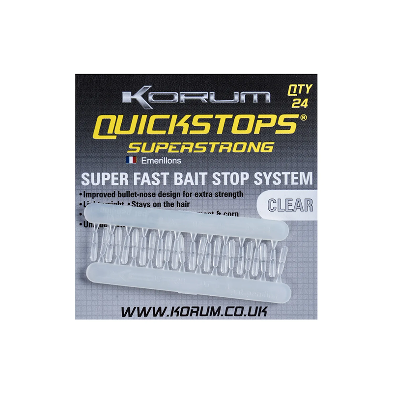 KORUM QUICKSTOPS CLEAR