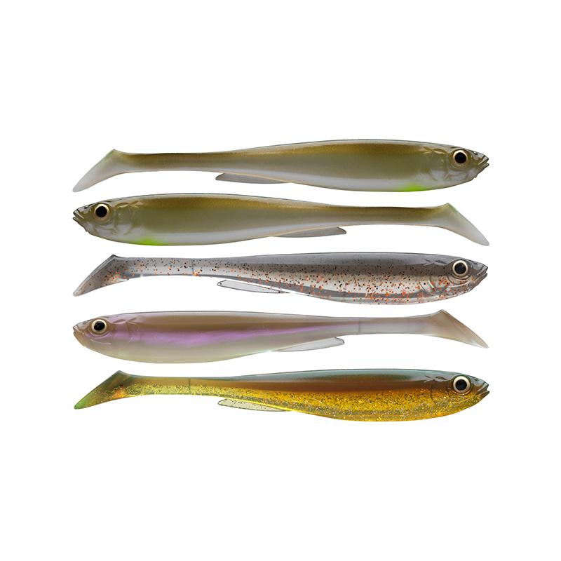 DAIWA PROREX SLIM SHAD NATURE COLOR SET 7,5CM