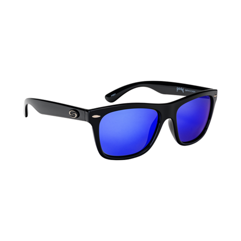 STRIKE KING PLUS CASH BLACK FRAME BLUE REVO MIRROR 