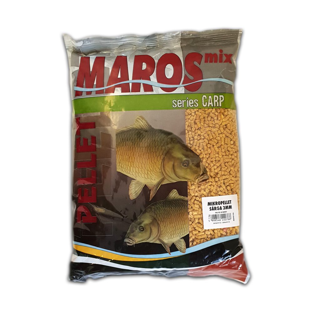 MAROS MIX MIKRO PELLET 3MM - SÁRGA