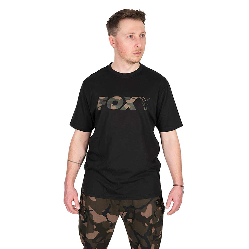 FOX BLACK CAMO LOGO T-SHIRT XXXL