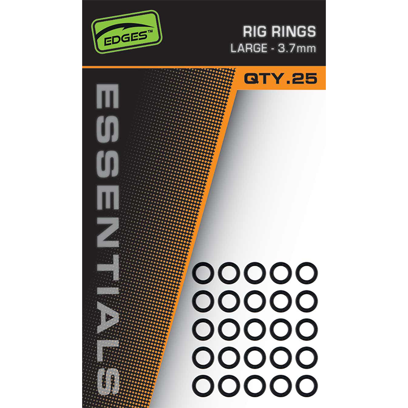 FOX EDGES ESSENTIALS RIG RINGS 3,7MM LARGE