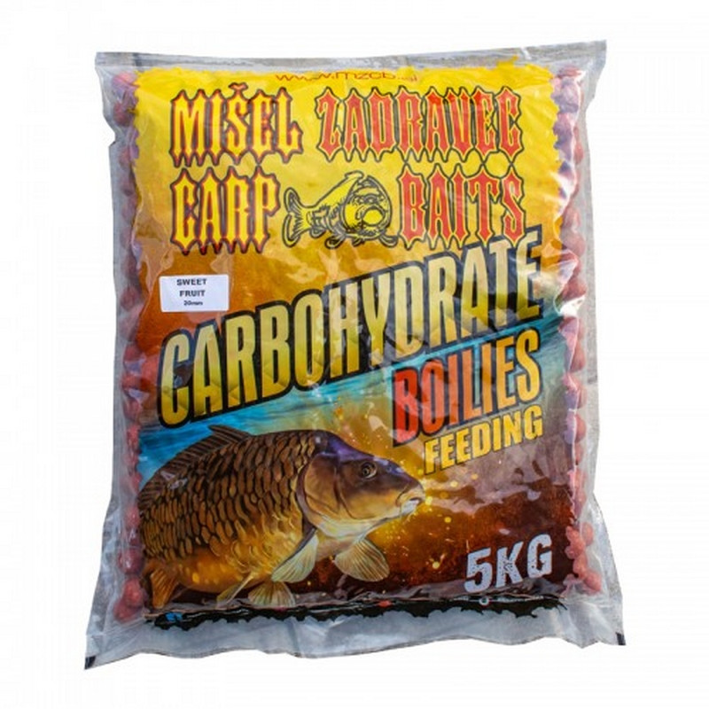 ZADRAVEC CARBOHYDRATE BOJLI SWEET FRUIT 24MM 5KG