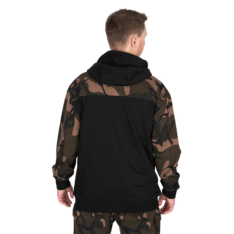 FOX BLACK CAMO SPLIT ZIP HOODY - XXL