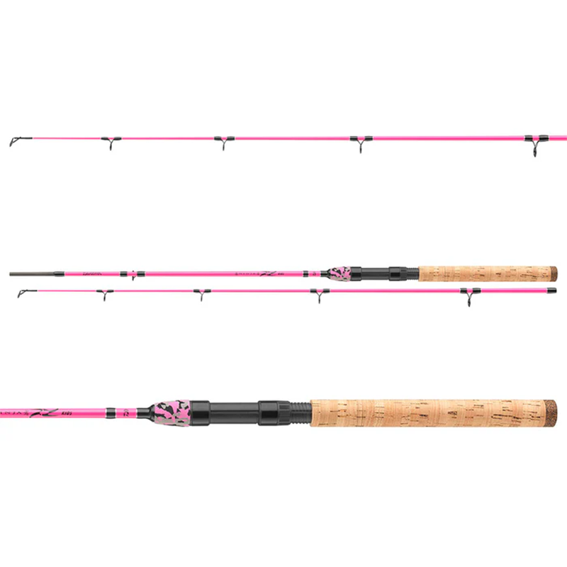 DAIWA NINJA X KIDS 1,6M 10-30GR PINK