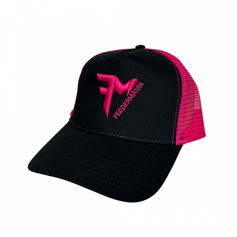 FEEDERMANIA BLACK-PINK BASEBALL CAP