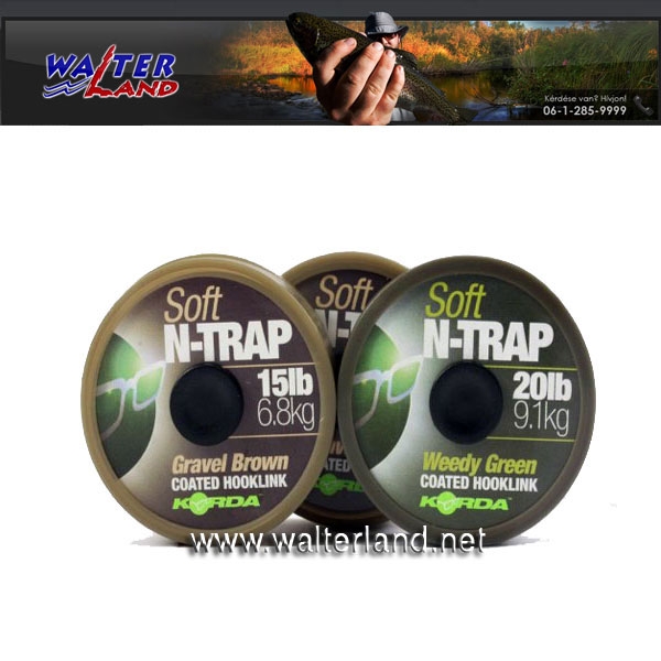 KORDA N-TRAP 15LB WEEDY GREEN SOFT