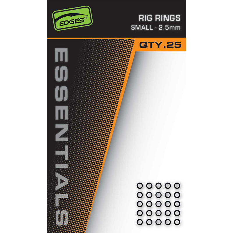 FOX EDGES ESSENTIALS RIG RINGS 2,5MM SMALL