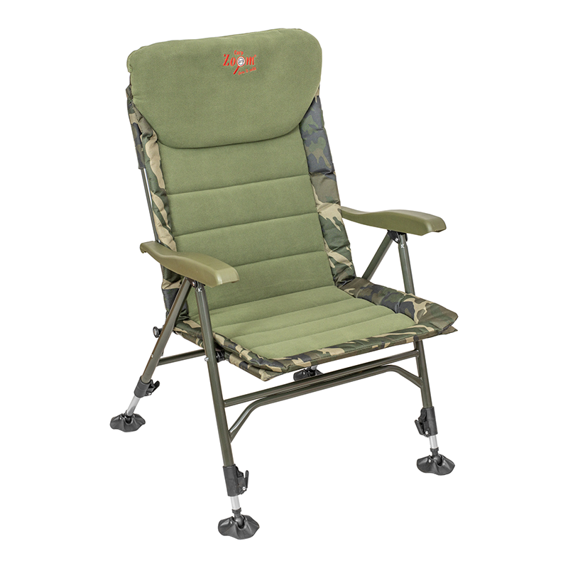 CARP ZOOM RECLINER KOMFORT HORGÁSZFOTEL CAMOU FLEECE