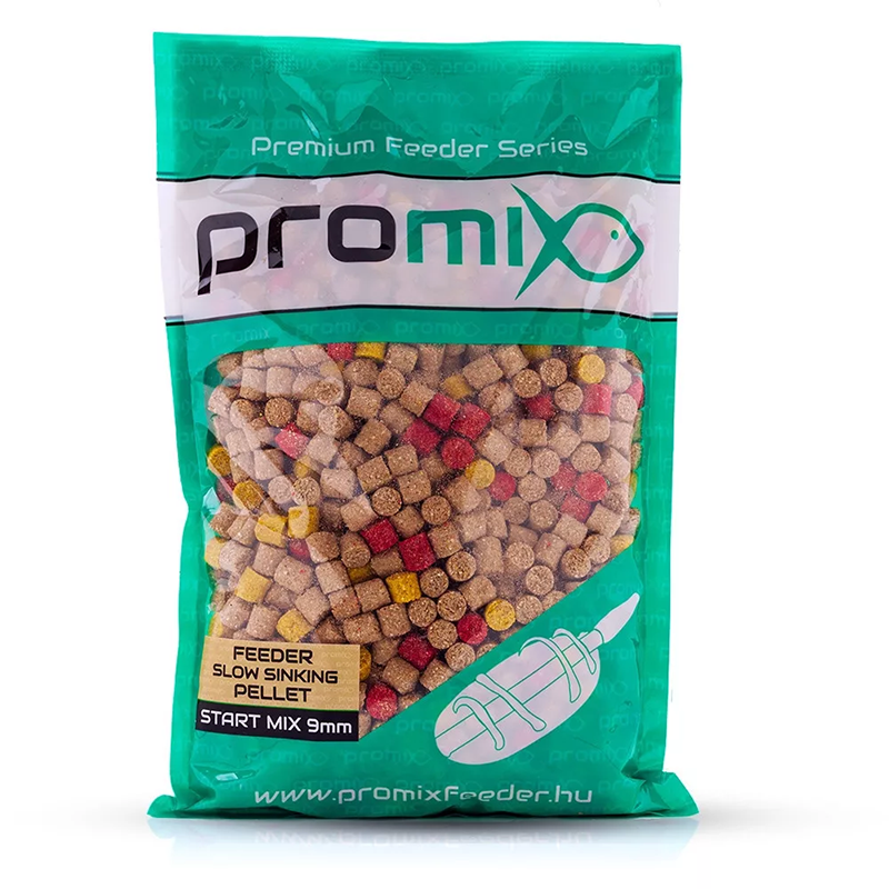 PROMIX FEEDER SLOW SINKING PELLET START MIX 9MM