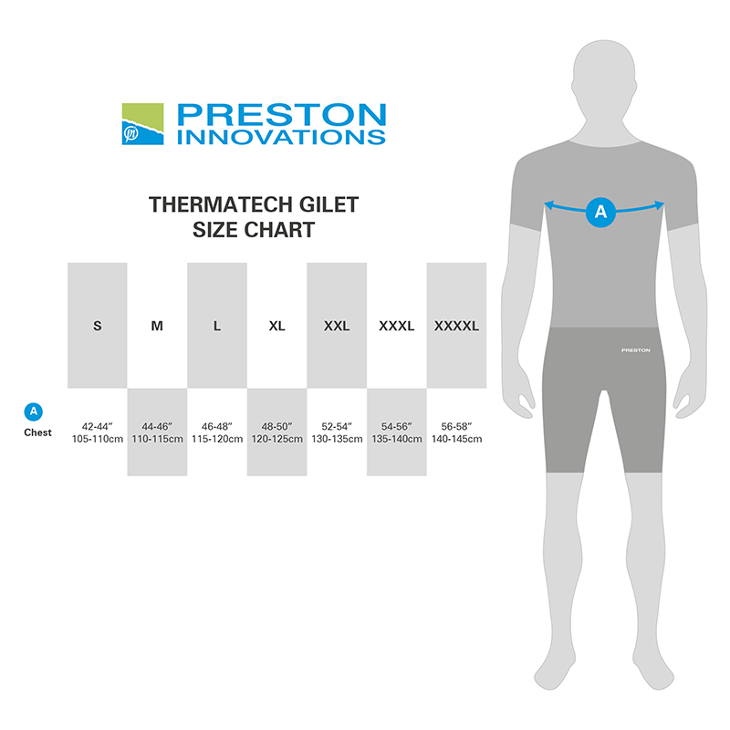 PRESTON THERMATECH HEATED GILET - XL