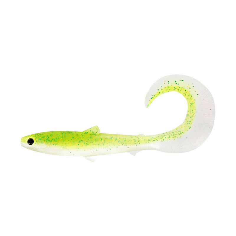 WESTIN BULLTEEZ CURLTAIL 14CM SPARKLING CHARTREUSE