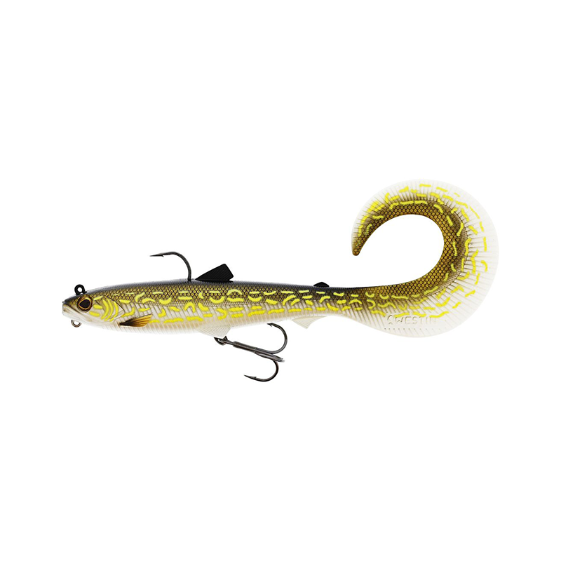 WESTIN BULLTEEZ CURLTAIL R2F 21CM 73GR SINKING NATURAL PIKE